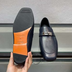Giày Loafer Hermes nam phiên bản replica 1:1 chính hãng - Hình ảnh 8