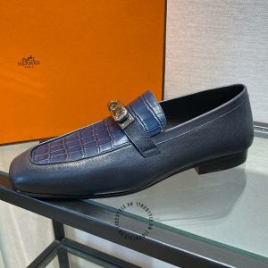 Giày Loafer Hermes nam phiên bản replica 1:1 - Hình ảnh 4