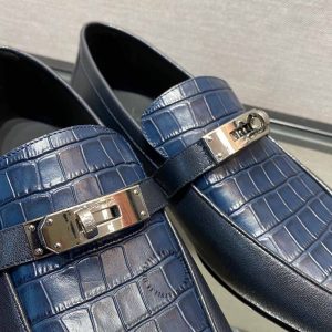 Giày Loafer Hermes nam phiên bản replica 1:1 - Hình ảnh 5