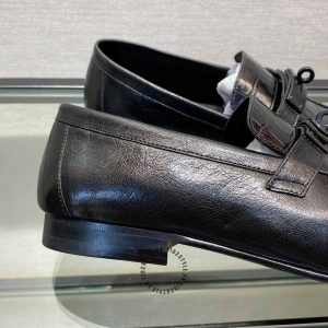 Giày Loafer Hermes nam màu đen phiên bản replica 1:1 - Hình ảnh 8