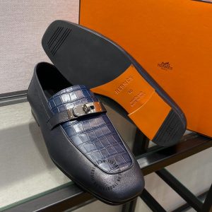 Giày Loafer Hermes nam phiên bản replica 1:1 - Hình ảnh 6