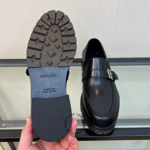 Giày Loafer Hermes nam phiên bản replica 1:1 chính hãng - Hình ảnh 9