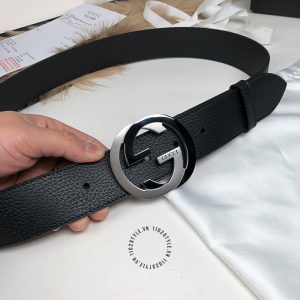 Thắt lưng nam Gucci mặt khóa bấm dây da xịn cao cấp - Ảnh 2