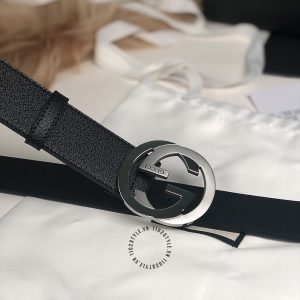 Thắt lưng nam Gucci mặt khóa bấm dây da xịn cao cấp - Ảnh 6