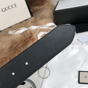 Thắt lưng nam Gucci mặt khóa bấm dây da xịn cao cấp - Ảnh 9