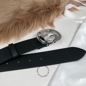 Thắt lưng nam Gucci mặt khóa bấm dây da xịn cao cấp - Ảnh 5