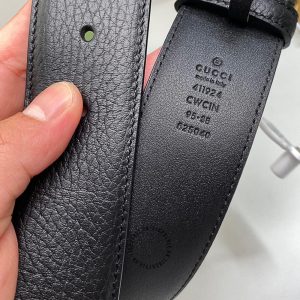 Thắt lưng nam Gucci mặt khóa vàng dây da hàng hiệu cao cấp - Ảnh 8