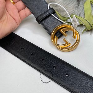 Thắt lưng nam Gucci mặt khóa vàng dây da hàng hiệu cao cấp - Ảnh 4
