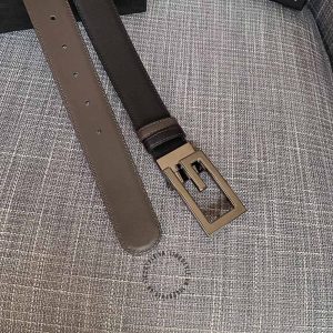 Thắt lưng Gucci nam mặt khóa màu đen chì dây da xịn fake 1:1 - Hình ảnh 5