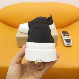 Giày Dolce & Gabbana màu đen đế trắng phiên bản cao cấp - Ảnh 5