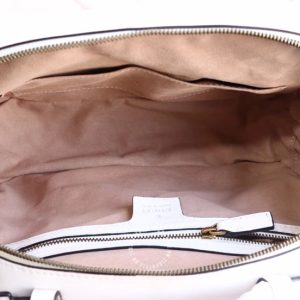 Túi đeo chéo Gucci nữ màu trắng quai xách cao cấp - Ảnh 8