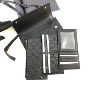 Ví Gucci nữ da xịn màu đen họa tiết cao cấp hàng hiệu giá tốt - Ảnh 3