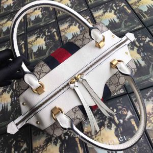 Túi xách hàng hiệu Gucci nữ màu ghi họa tiết Monogram - Ảnh 3