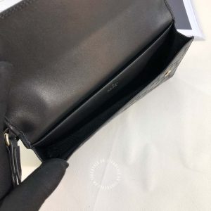 Ví Gucci nữ da xịn màu đen họa tiết cao cấp hàng hiệu giá tốt - Ảnh 7