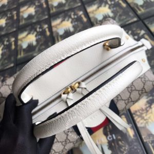 Túi xách hàng hiệu Gucci nữ màu ghi họa tiết Monogram - Ảnh 5