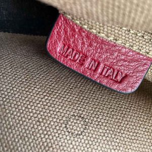 Túi xách Burberry nữ quai đỏ chất canvas hàng hiệu cao cấp - Ảnh 7