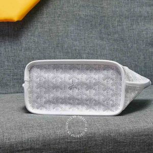 Túi xách nữ Goyard màu trắng da thật giá ưu đãi nhất - Ảnh 5