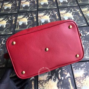 Túi xách nữ hàng hiệu Gucci màu đỏ khóa vàng phiên bản cao cấp - Hình ảnh 7