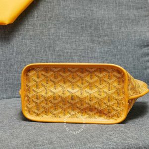 Túi xách nữ Goyard màu vàng fake loại 1 giá tốt - Ảnh 6