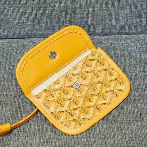 Túi xách nữ Goyard màu vàng fake loại 1 giá tốt - Ảnh 8