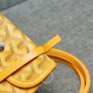 Túi xách nữ Goyard màu vàng fake loại 1 giá tốt - Ảnh 7