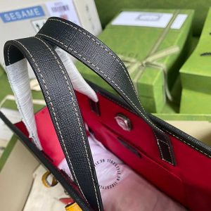 Túi xách Gucci nữ màu ghi họa tiết monogram da thật - Ảnh 8