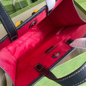 Túi xách Gucci nữ màu ghi họa tiết monogram da thật - Ảnh 7