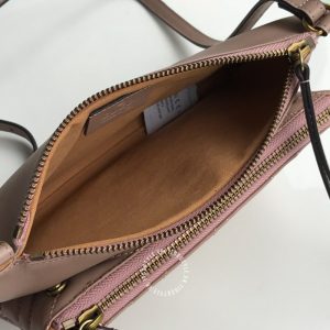 Túi đeo chéo Gucci nữ hàng hiệu màu hồng rep 1:1 chính hãng - Ảnh 5