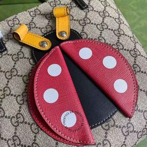 Túi xách Gucci nữ da thật họa tiết bọ rùa hàng hiệu giá tốt - Ảnh 2