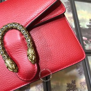 Túi Gucci đầu rồng nữ màu đỏ super fake 1:1 - Click ngay - Ảnh 6