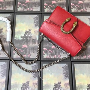 Túi Gucci đầu rồng nữ màu đỏ super fake 1:1 - Click ngay - Ảnh 2