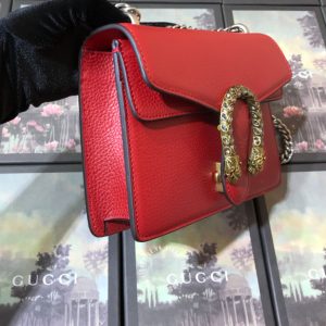 Túi Gucci đầu rồng nữ màu đỏ super fake 1:1 - Click ngay - Ảnh 5
