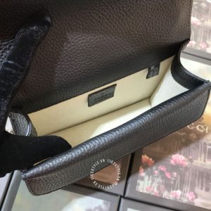 Túi Gucci đầu rồng nữ da thật màu đen cao cấp - Ảnh 6