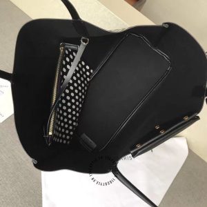 Túi xách Givenchy màu đen hoạ tiết trắng hàng hiệu - Ảnh 8