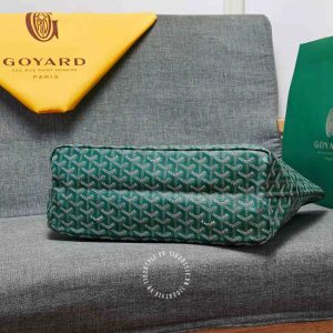 Túi xách nữ Goyard màu xanh lá hàng hiệu super fake 1:1 - Ảnh 6