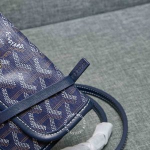 Túi xách Goyard màu xanh than super fake 1:1 hàng hiệu Luxury - Ảnh 6