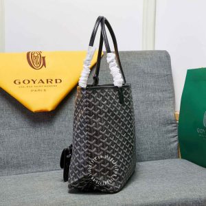 Túi xách nữ Goyard màu đen hoạ tiết monogram hàng hiệu Luxury - Ảnh 2