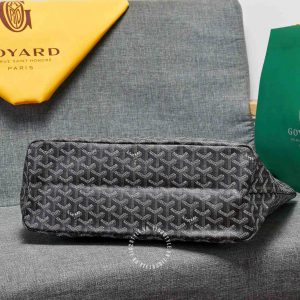 Túi xách nữ Goyard màu đen hoạ tiết monogram hàng hiệu Luxury - Ảnh 3
