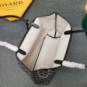 Túi xách nữ Goyard màu đen hoạ tiết monogram hàng hiệu Luxury - Ảnh 5