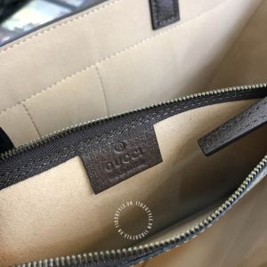 Túi xách Gucci nữ màu ghi họa tiết Monogram hàng hiệu giá tốt - Ảnh 7