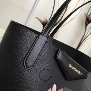 Túi xách Givenchy hàng hiệu cao cấp màu đen hoạ tiết - Ảnh 7
