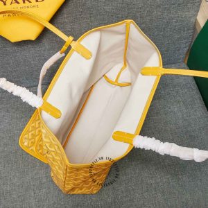 Túi xách nữ Goyard màu vàng da thật phiên bản cao cấp - Ảnh 5