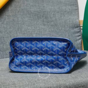 Túi xách nữ Goyard màu xanh dương nổi bật super fake 1:1 - Ảnh 5