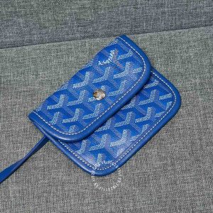 Túi xách nữ Goyard màu xanh dương nổi bật super fake 1:1 - Ảnh 6