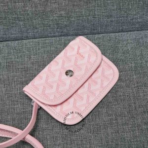 Túi xách nữ Goyard màu hồng trẻ trung super fake 1:1 - Ảnh 6