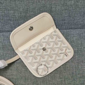 Túi xách Goyard màu be phối hoạ tiết monogram super fake loại 1 - Ảnh 6