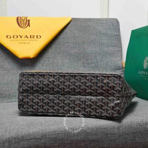 Túi xách nữ Goyard màu đen da thật super fake 1:1 - Ảnh 5