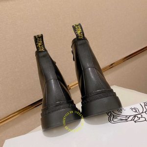 Boot Versace nam da xịn màu đen trơn giá tốt nhất thị trường - Ảnh 8