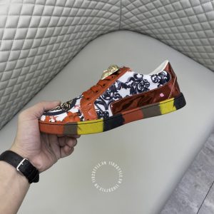Giày thể thao Versace nam phối màu họa tiết nổi bật - Hình ảnh 6