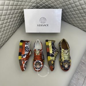 Giày thể thao Versace nam phối màu họa tiết nổi bật - Hình ảnh 9